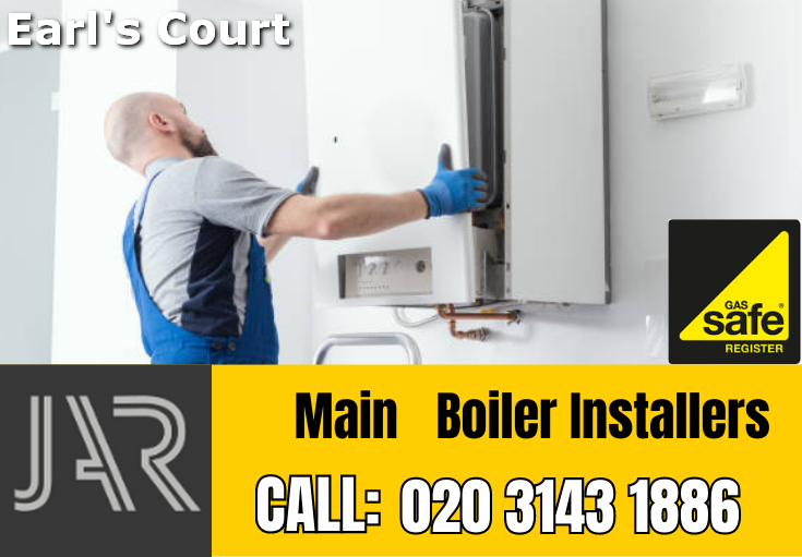 Main boiler installation Earl's Court